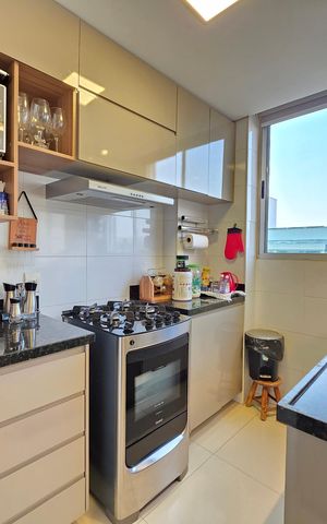 Apartamento à venda com 120m², 2 quartos e 2 vagasCozinha