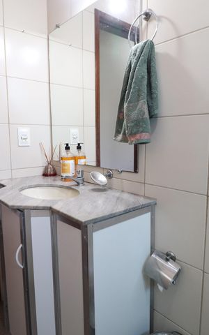Apartamento para alugar com 62m², 2 quartos e 1 vagaBanheiro Social
