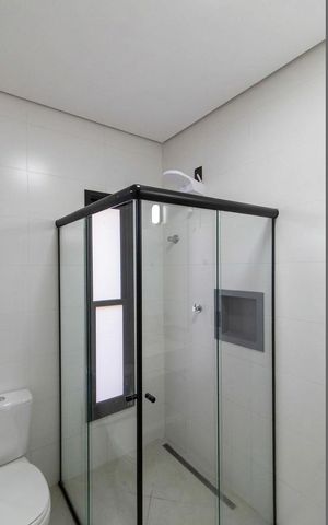 Casa de condomínio para alugar com 85m², 2 quartos e 2 vagasBanheiro