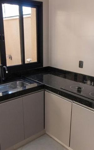 Casa de condomínio para alugar com 85m², 2 quartos e 2 vagasCozinha