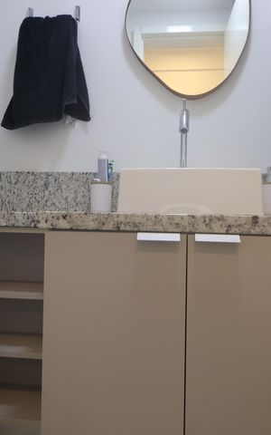 Apartamento para alugar com 56m², 2 quartos e 1 vagaBanheiro 