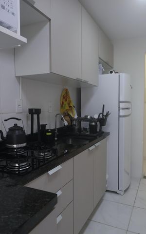 Apartamento para alugar com 56m², 2 quartos e 1 vagaCozinha e Área de Serviço