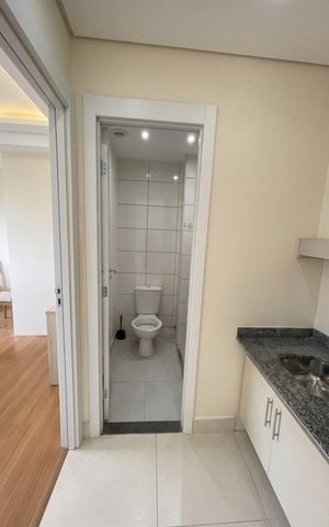 Apartamento para alugar com 35m², 2 quartos e sem vagaBanheiro