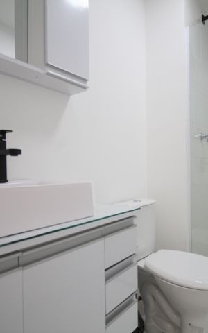 Apartamento para alugar com 48m², 2 quartos e sem vagaBanheiro