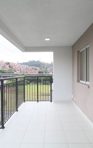 Apartamento para alugar com 48m², 2 quartos e sem vagaVaranda