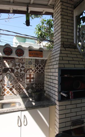 Casa à venda com 65m², 2 quartos e 1 vagaChurrasqueira