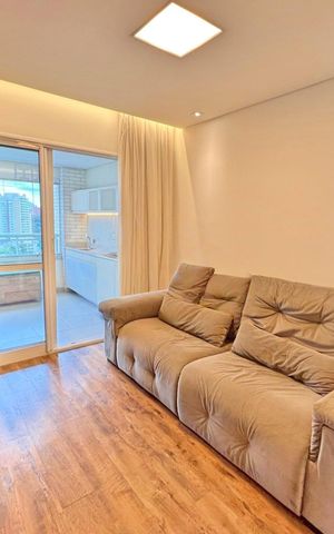 Apartamento à venda com 66m², 1 quarto e 2 vagas Apartamento à venda com 66m², 1 quarto e 2 vagasSala