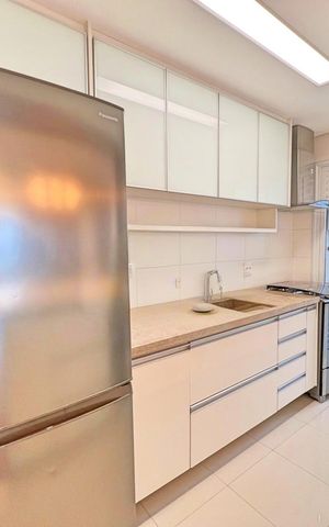 Apartamento à venda com 66m², 1 quarto e 2 vagas Apartamento à venda com 66m², 1 quarto e 2 vagasCozinha