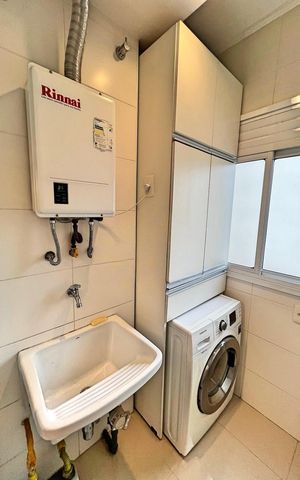 Apartamento à venda com 66m², 1 quarto e 2 vagas Apartamento à venda com 66m², 1 quarto e 2 vagasÁrea de serviço