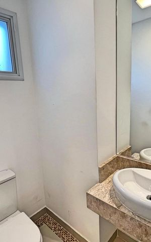 Apartamento à venda com 66m², 1 quarto e 2 vagas Apartamento à venda com 66m², 1 quarto e 2 vagasBanheiro da suíte