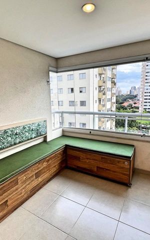 Apartamento à venda com 66m², 1 quarto e 2 vagas Apartamento à venda com 66m², 1 quarto e 2 vagasVaranda
