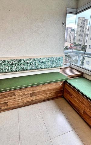 Apartamento à venda com 66m², 1 quarto e 2 vagas Apartamento à venda com 66m², 1 quarto e 2 vagasVaranda