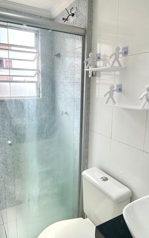 Apartamento para alugar com 45m², 2 quartos e 1 vaga Apartamento para alugar com 45m², 2 quartos e 1 vagaBanheiro