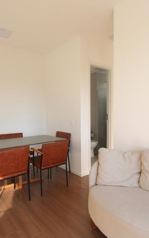 Apartamento à venda com 45m², 2 quartos e 1 vagaSala