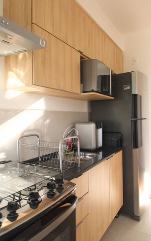 Apartamento à venda com 45m², 2 quartos e 1 vagaCozinha
