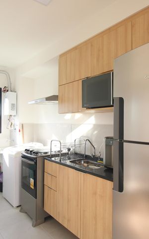 Apartamento à venda com 45m², 2 quartos e 1 vagaCozinha