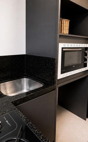 Apartamento para alugar com 40m², 2 quartos e 1 vaga Apartamento para alugar com 40m², 2 quartos e 1 vagaCozinha