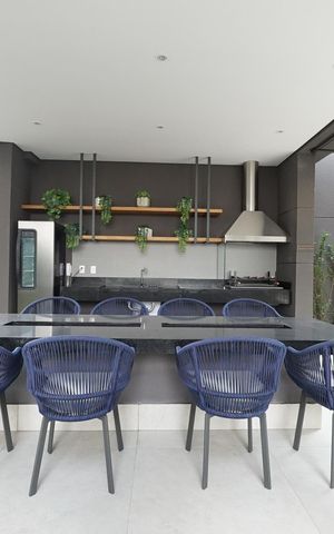 Apartamento à venda com 36m², 2 quartos e sem vagaChurrasqueira