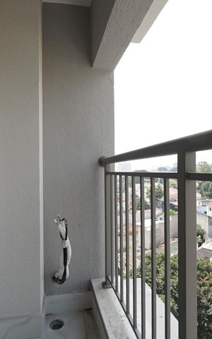 Apartamento à venda com 36m², 2 quartos e sem vagaVaranda