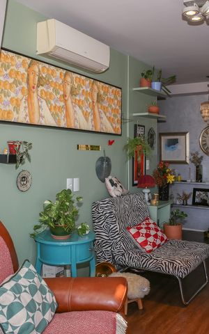 Apartamento à venda com 120m², 2 quartos e 2 vagasSala