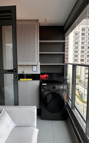 Apartamento para alugar com 38m², 1 quarto e 1 vaga