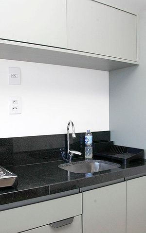 Studio à venda com 33m², 1 quarto e sem vagaStudio - Cozinha