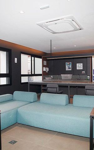 Studio à venda com 33m², 1 quarto e sem vagaÁrea Comum - Lavanderia
