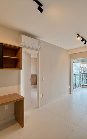 Apartamento para alugar com 49m², 1 quarto e 1 vaga Apartamento para alugar com 49m², 1 quarto e 1 vagaSala