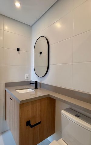 Apartamento para alugar com 49m², 1 quarto e 1 vaga Apartamento para alugar com 49m², 1 quarto e 1 vagaBanheiro Suíte