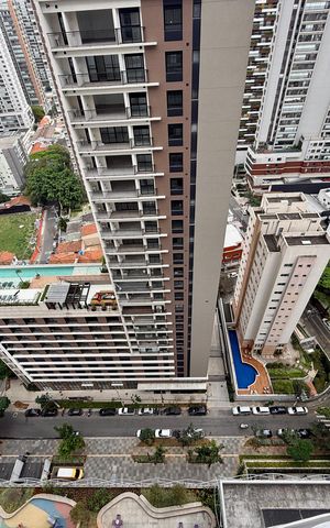 Apartamento para alugar com 49m², 1 quarto e 1 vaga Apartamento para alugar com 49m², 1 quarto e 1 vagaVista