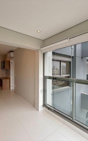 Apartamento para alugar com 49m², 1 quarto e 1 vaga Apartamento para alugar com 49m², 1 quarto e 1 vagaSacada