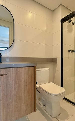 Apartamento para alugar com 49m², 1 quarto e 1 vaga Apartamento para alugar com 49m², 1 quarto e 1 vagaBanheiro Suíte