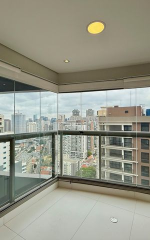 Apartamento para alugar com 49m², 1 quarto e 1 vaga Apartamento para alugar com 49m², 1 quarto e 1 vagaSacada
