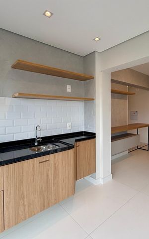Apartamento para alugar com 49m², 1 quarto e 1 vaga Apartamento para alugar com 49m², 1 quarto e 1 vagaSacada