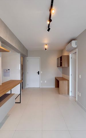 Apartamento para alugar com 49m², 1 quarto e 1 vaga Apartamento para alugar com 49m², 1 quarto e 1 vagaSala