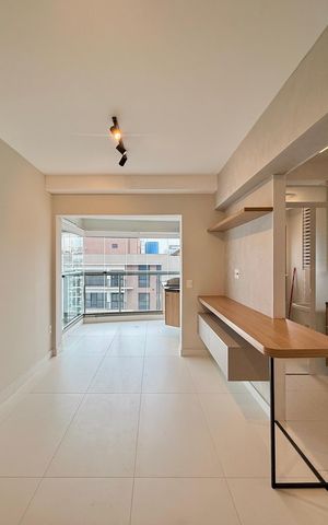 Apartamento para alugar com 49m², 1 quarto e 1 vaga Apartamento para alugar com 49m², 1 quarto e 1 vagaSala