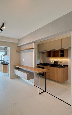 Apartamento para alugar com 49m², 1 quarto e 1 vaga Apartamento para alugar com 49m², 1 quarto e 1 vagaSala