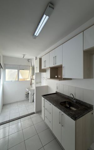 Apartamento para alugar com 60m², 2 quartos e 1 vaga Apartamento para alugar com 60m², 2 quartos e 1 vagaCozinha e Área de Serviço