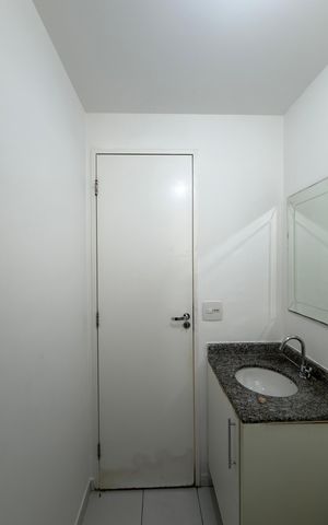 Apartamento para alugar com 60m², 2 quartos e 1 vaga Apartamento para alugar com 60m², 2 quartos e 1 vagaBanheiro Social