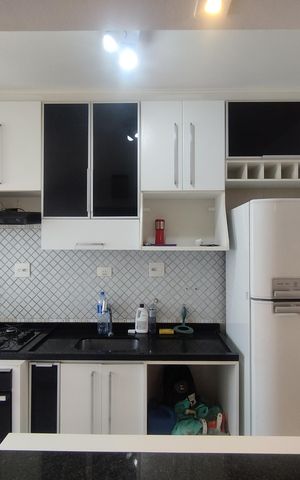 Apartamento para alugar com 70m², 3 quartos e 2 vagasCozinha - Armários