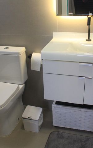 Apartamento para alugar com 92m², 3 quartos e 2 vagasBanheiro da Suíte 2