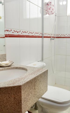 Apartamento à venda com 83m², 3 quartos e 2 vagas Apartamento à venda com 83m², 3 quartos e 2 vagasBanheiro Social
