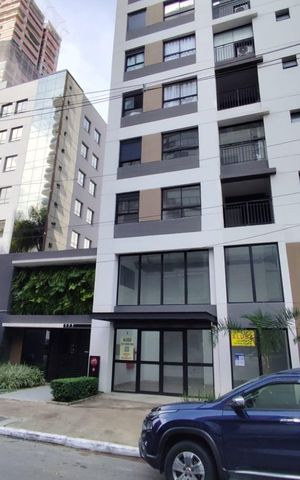 Apartamento para alugar com 35m², 1 quarto e sem vaga Apartamento para alugar com 35m², 1 quarto e sem vagaFachada