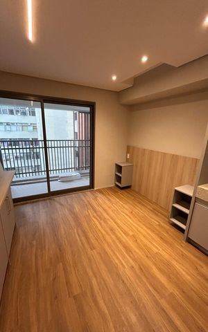 Apartamento à venda com 22m², 1 quarto e sem vaga Apartamento à venda com 22m², 1 quarto e sem vagaSala/Quarto