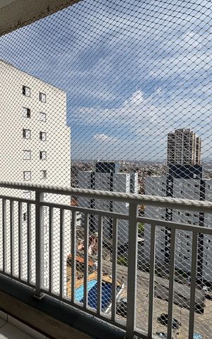 Apartamento à venda com 49m², 2 quartos e 1 vaga Apartamento à venda com 49m², 2 quartos e 1 vagaVaranda da sala