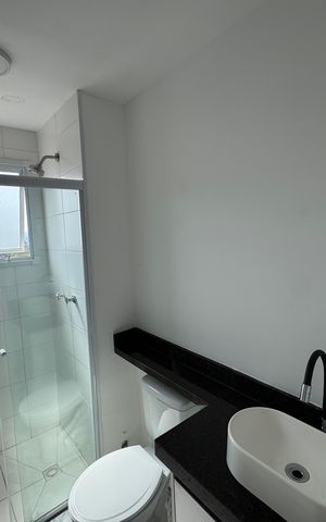 Apartamento à venda com 49m², 2 quartos e 1 vaga Apartamento à venda com 49m², 2 quartos e 1 vagaBanheiro
