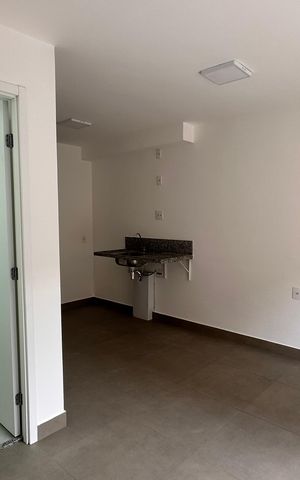 Studio para alugar com 26m², 1 quarto e sem vaga