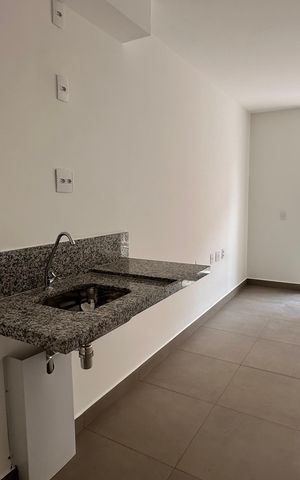 Studio para alugar com 26m², 1 quarto e sem vaga
