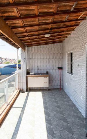 Casa para alugar com 55m², 1 quarto e sem vagaVaranda/Area de Serviço