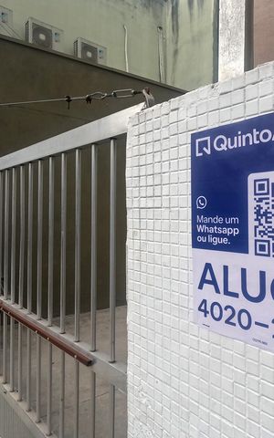 Apartamento para alugar com 30m², 1 quarto e 1 vagaFachada | Adesivo/Placa Quintoandar instalado 